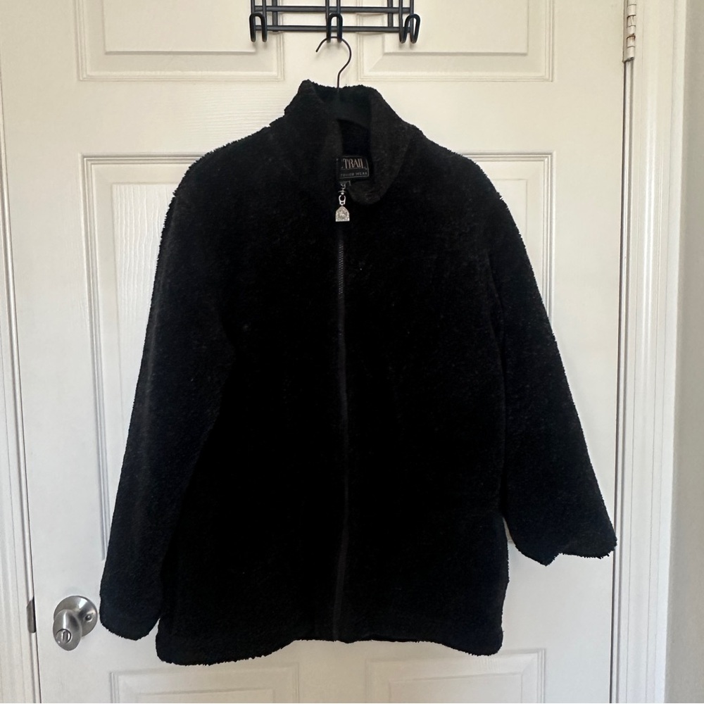 Pacific Trail Women's Black Teddy Fleece Jacket
